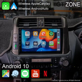 Toyota Prado 150-Series Head Unit Upgrade Kit (2009-2013) - 9inch Wireless Multitouch Smartscreen with Apple Carplay Android Auto